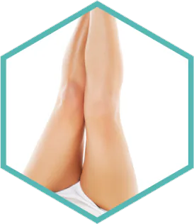 Illustrative thighs & legs treatment area for Morpheus8 at Square Mile Clinic, City of London